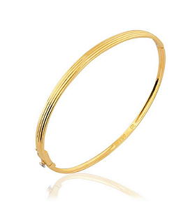 PULSEIRA ALGEMA CALENA EM OURO 18K