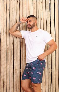 Bermuda Masculina - Flamingos