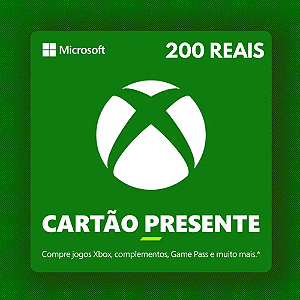 Xbox Gift Card R$200