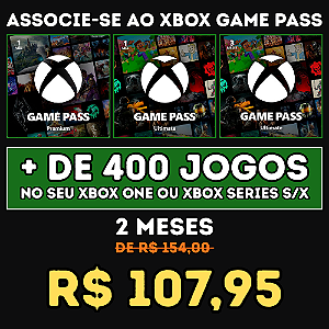 GAME PASS ULTIMATE 2 MESES