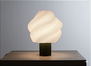 Luminária de Mesa Vórtice Design Moderno