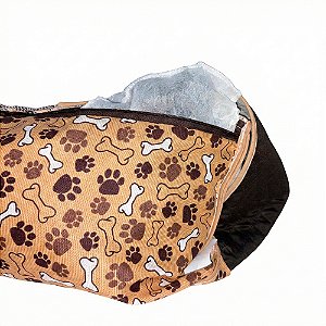 Protetor Banco Toddy Impermeável Gigante Cor:Estampado Marrom