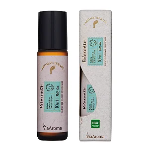 Roll-On Blend de Óleos Essenciais Relaxante Via Aroma - 10ml