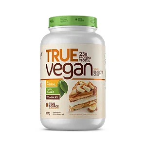 Proteína Vegana True Vegan Banoffee Crispy – 837g