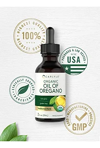 Óleo de Orégano Líquido Orgânico