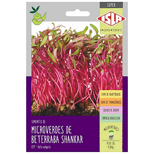 Sementes Brotos Microverdes De Beterraba Shankar Super