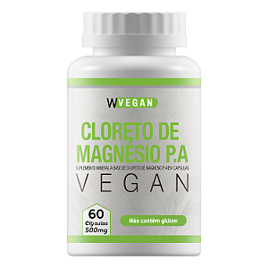 Cloreto de Magnésio 60 Cápsulas