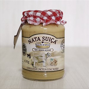 Nata Suiça com Nozes