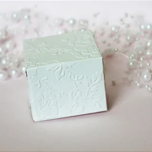 Caixa para docinhos ou bem-casados / 5x5x4