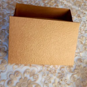 Caixa presente kraft - 24x16x10cm