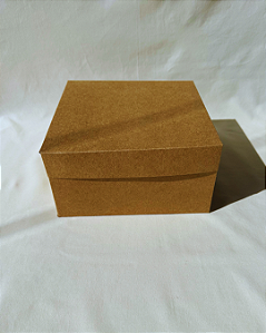 Caixa para Presente 20x20x10 - Kraft