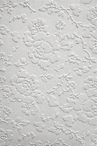 Modelo Textura Floral em Alto Relevo