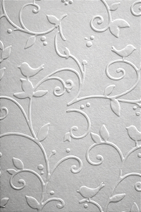 Modelo Textura Pássaro em Alto Relevo