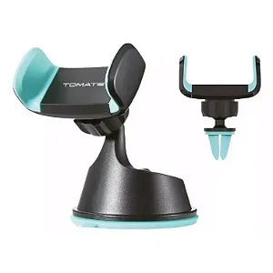 Suporte veicular para celular 2 em 1 tomate mtg-099