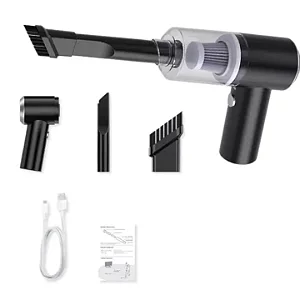 Aspirador Portátil De Pó Recarregável Mini Automotivo S/ Fio