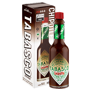 Molho de Pimenta Defumada Chipotle – 60ml – Tabasco
