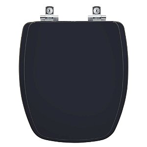 Tampa de Vaso Sanitário Laqueado Soft Close Stylus Azul para vaso Celite