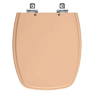 Tampa de Vaso Sanitário Laqueado Soft Close Stylus Coral para vaso Celite