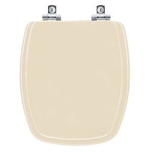 Tampa de Vaso Sanitário Laqueado Soft Close Stylus Marfim para vaso Celite