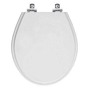 Tampa de Vaso Sanitário Laqueado Soft Close Studio Cinza Real para vaso Deca