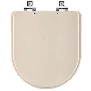 Tampa de Vaso Sanitário Laqueado Soft Close Jasmim Salmao para vaso Fiori