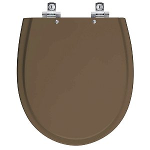 Tampa de Vaso Sanitário Laqueado Soft Close Polo Ocre para vaso Hervy