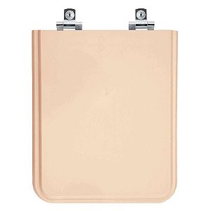 Tampa de Vaso Sanitário Laqueado Soft Close Square Coral para vaso Incepa