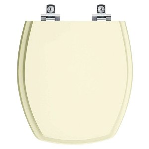 Tampa de Vaso Sanitário Laqueado Soft Close Thema Bone para vaso Incepa