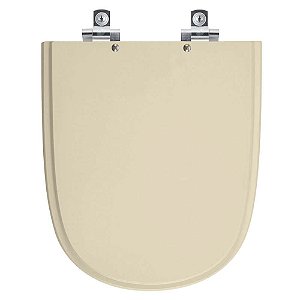 Tampa de Vaso Sanitário Laqueado Soft Close Ezedra Visone para vaso Ideal Standard