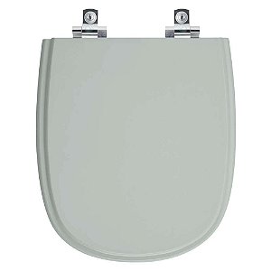 Tampa de Vaso Sanitário Laqueado Soft Close Dona Beja Verde para vaso Santa Clara