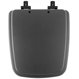 Tampa de Vaso Sanitário Laqueado Soft Close Boss Onix (Preto Fosco) para vaso Incepa com Ferragem Preta