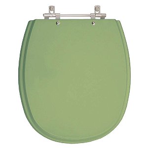 Tampa de Vaso Sanitário Laqueado Aspen Verde (Malva) para vaso Deca