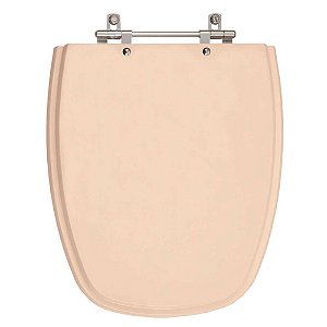 Tampa de Vaso Sanitário Laqueado Monte Carlo Rosa Floral para vaso Deca