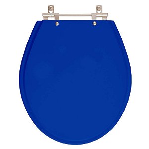 Tampa de Vaso Sanitário Laqueado Ravena Azul para vaso Deca