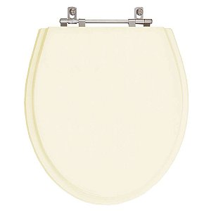 Tampa de Vaso Sanitário Laqueado Ritz Creme (Bege Claro) para vaso Deca
