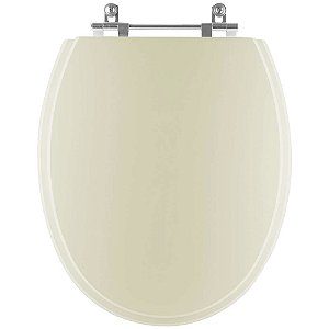 Tampa de Vaso Sanitário Laqueado Spot Creme (Bege Claro) para vaso Deca