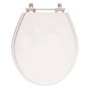Tampa de Vaso Sanitário Laqueado Studio Branco para vaso Deca