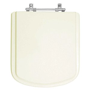 Tampa de Vaso Sanitário Laqueado Bali Biscuit (Bege Claro) para vaso Incepa