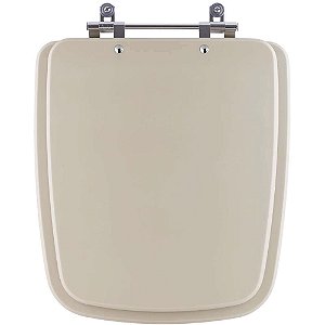 Tampa de Vaso Sanitário Laqueado Boss Champagne Bege Fosco para vaso Incepa
