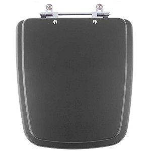 Tampa de Vaso Sanitário Laqueado Boss Noir Preto Fosco para vaso Incepa