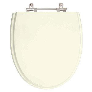 Tampa de Vaso Sanitário Laqueado Eros Biscuit (Bege Claro) para vaso Incepa