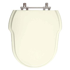 Tampa de Vaso Sanitário Laqueado Hampton Biscuit (Bege Claro) para vaso Incepa