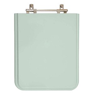 Tampa de Vaso Sanitário Laqueado Square Verde Água para vaso Incepa