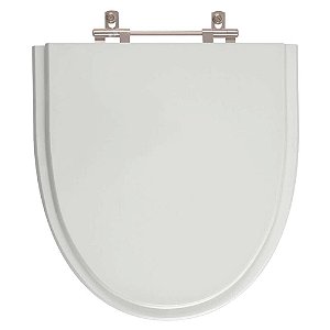 Tampa de Vaso Sanitário Laqueado Studio Cinza Platina para vaso Incepa