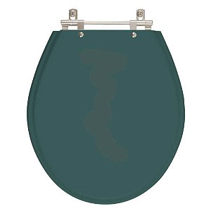 Tampa de Vaso Sanitário Laqueado Carina Verde Amazônia (Verde Escuro) para Ideal Standard