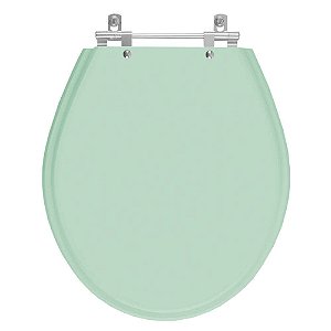 Tampa de Vaso Sanitário Laqueado Carina Verde Claro para Ideal Standard