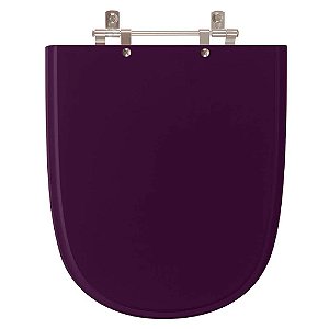 Tampa de Vaso Sanitário Laqueado Ezedra Ametista para vaso Ideal Standard