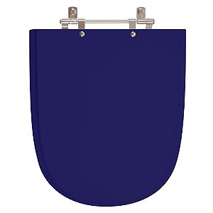 Tampa de Vaso Sanitário Laqueado Ezedra Azul Cobalto para vaso Ideal Standard