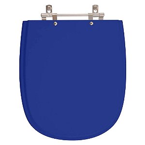 Tampa de Vaso Sanitário Poliéster Sabatini Azul para vaso Icasa