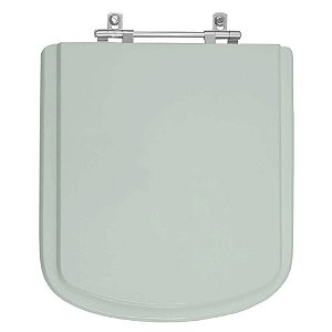 Tampa de Vaso Sanitário Poliéster Bali Verde Agua para vaso Incepa